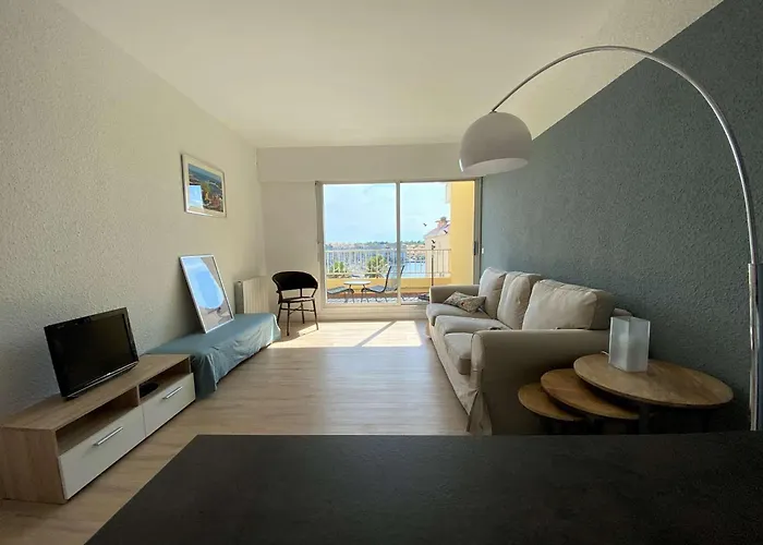 Vue Panoramique Sur Le Port - 3 Pièces Gn110-c44 Appartamento Gruissan